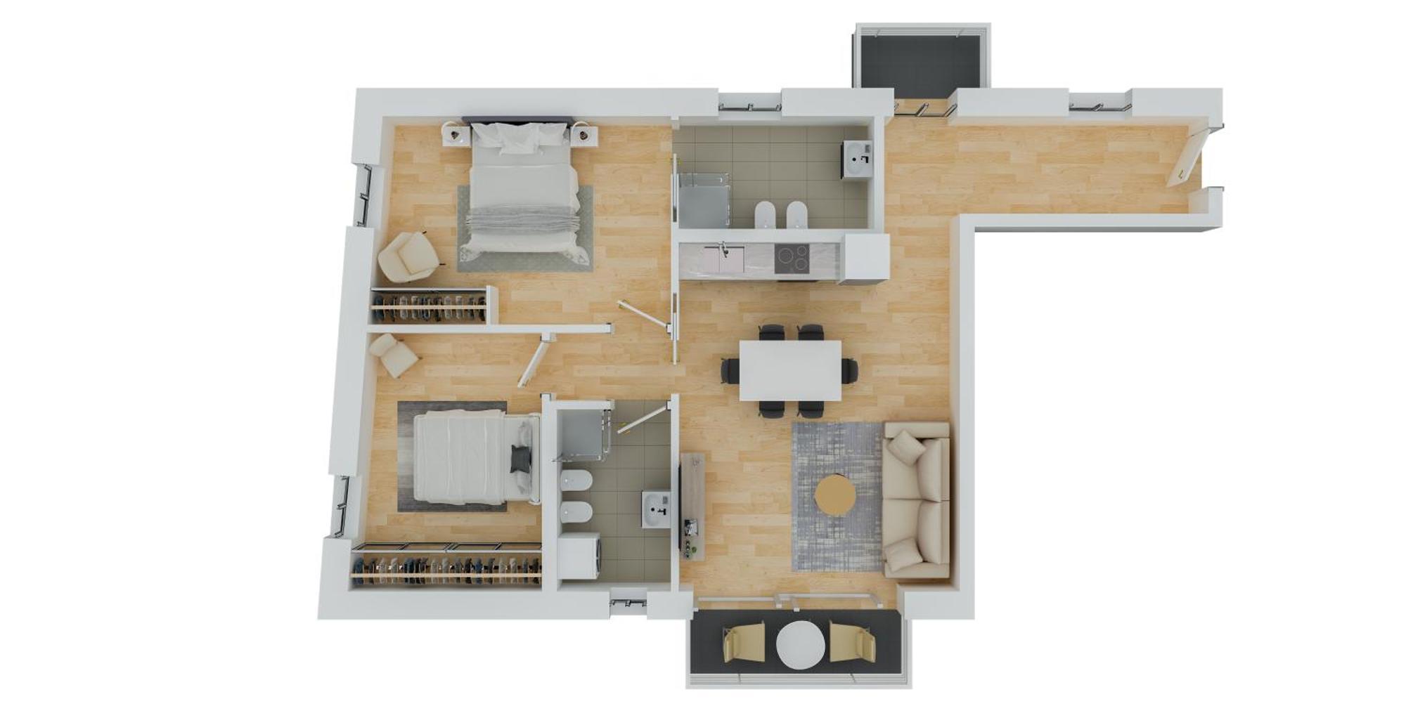 Appartement Magic Deluxe - Free Parking